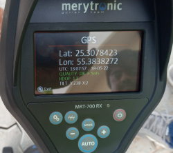GPS pantalla MRT700